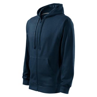Malfini Trendy zipper Herren-Sweatshirt, dunkelblau, 300g/m2