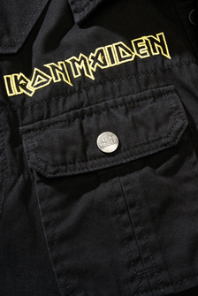 Brandit Iron Maiden Vintage FOTD Ärmelloses Hemd, Schwarz
