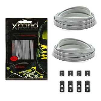 Xpand Elastic Schnürsenkel, steel