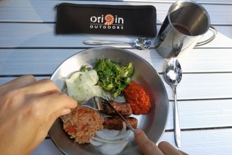 Origin Outdoors Abendessen Besteck Set Biwak