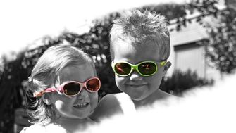 ActiveSol Kids Mädchen Kinder polarisierte Schmetterling Sonnenbrille