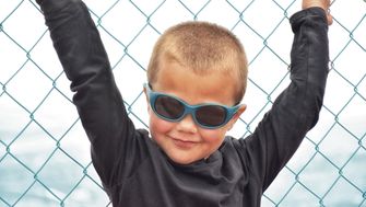 ActiveSol Kids @school sports Polarisierte Kinder-Sonnenbrille petrol/türkis