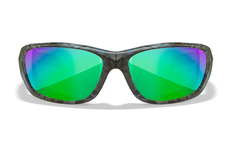 WILEY X GRAVITY Spiegel - Sonnenbrille polarisiert, grün