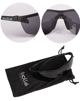 Bollé® SILIUM+ Rauchschutzbrille, schwarz