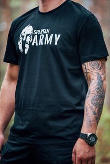 DRAGOWA Kurz-T-Shirt spartan army, olivgrün 160g/m2