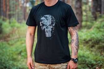 DRAGOWA Kurz-T-Shirt Frank the Punisher, rot 160g/m2