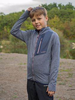 Husky Kinder Sweatshirt mit Reißverschluss Ane K dunkelblau