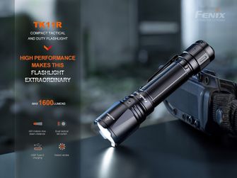 Fenix ​​​​TK11R wiederaufladbare LED-Taschenlampe