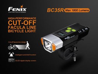 Fenix BC35R Wiederaufladbare Fahrradlampe (1800 Lumen)