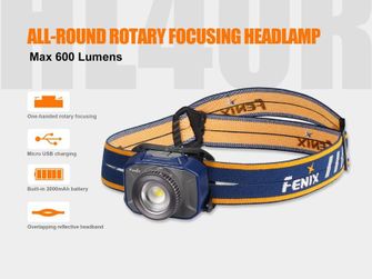 Fenix HL40R wiederaufladbare Stirnlampe