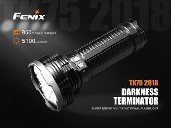 Taschenlampe Fenix TK75 4xCree XHP35 HI, 5100 Lumen
