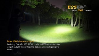 Taschenlampe Fenix E25 Ultimate Edition, 1000 Lumen