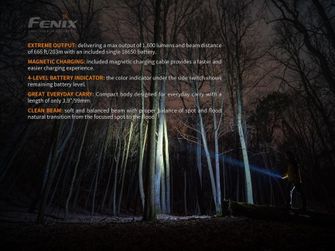 Taschenlampe Fenix E30R