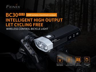 Fenix wiederaufladbare Fahrrad-Taschenlampe Fenix BC30 V2.0