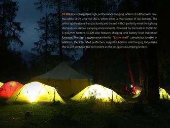 Fenix Campingleuchte CL20R – gelb