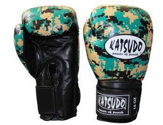Katsudo Boxhandschuhe Kink, army