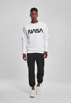 NASA EMB Crewneck Herrensweatshirt, weiß