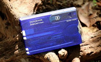 Victorinox SwissCard-Multifunktionskarte 10in1 blau
