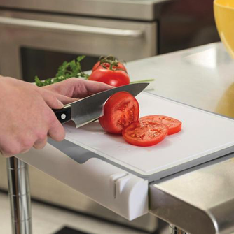 Smith´s KitchenIQ EDGE Board Schneidebrett mit Messerschärfer