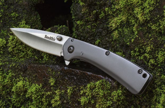 Smith&#039;s Klappmesser Furrow Knife 3 in Blade, 17,5 cm