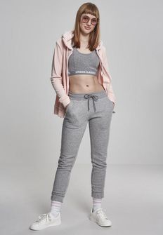 Urban Classics Damen-Jogginghose Ladies Sweatpants, grau