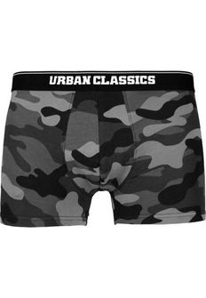 Urban Classics Herren-Boxershorts 2-Pack, Darkcamo