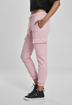 Urban Classics Damen Cargo-Sporthose, rosa