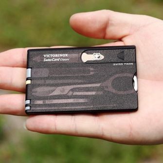 Victorinox SwissCard Multifunktionskarte 10in1 schwarz