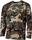 Camouflage-Langarmshirts
