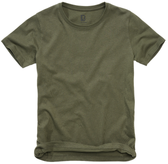 Brandit Kinder-T-Shirt mit Kurzarm, oliv
