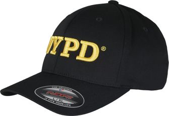 Brandit NYPD 3D Logo Flexfit Kappe, schwarz