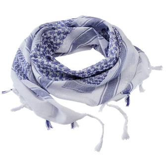 Brandit Shemag-Schal, blau-weiß