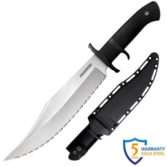Cold Steel Marauder Serrated Messer mit feststehender Klinge (AUS8A)