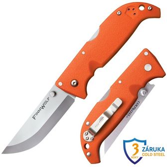 Cold Steel Schließen Messer Finn Wolf orange Griff (AUS8A)