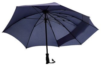 EuroSchirm Swing Backpack Rucksack Regenschirm Regenschutz blau