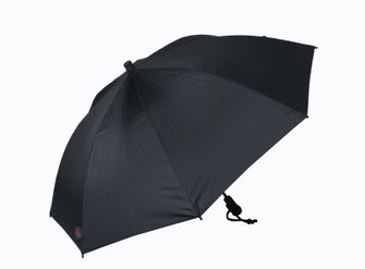 EuroSchirm Swing Liteflex robuster und unverwüstlicher Regenschirm, schwarz