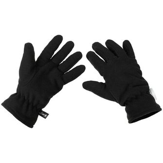MFH Fleece-Handschuhe mit 3M™ Thinsulate™ Isolierung, schwarz