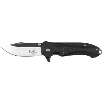 Fox Outdoor Messer Jack einhändig, schwarz, Griff G10