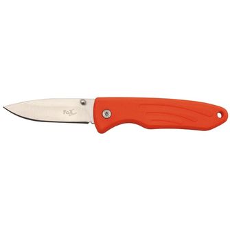Fox Outdoor Messer Jack einhändig, orange, TPR-Griff