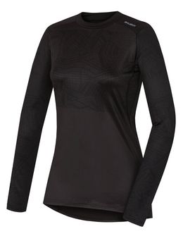 Husky Thermounterwäsche Active Winter Damen T-Shirt mit langen Ärmeln, schwarz