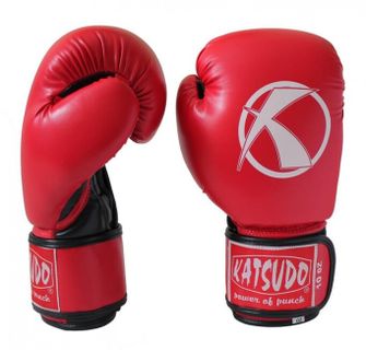 Katsudo Boxhandschuhe Punch, rot
