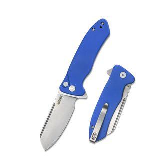 KUBEY Schließmesser Creon S - Blau G10