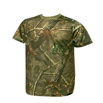 Loshan Kerry T-Shirt elastisch Echter Baum 3D-2-Muster