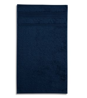 Malfini Organic kleines Handtuch 30x50cm, dunkelblau