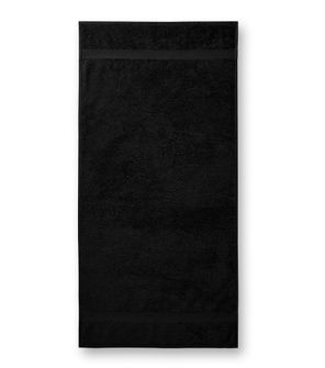 Malfini Terry Bath Towel Baumwoll-Badetuch 70x140cm, schwarz