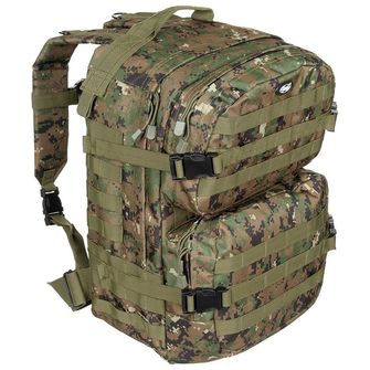 MFH Backpack Assault II, digitaler Wald