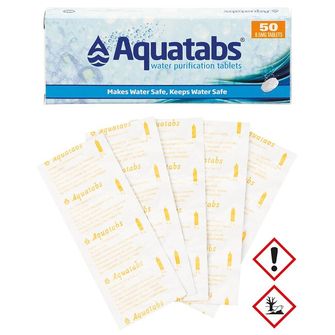 MFH Wasserdesinfektion Medentech Aquatabs, 50 Tabletten