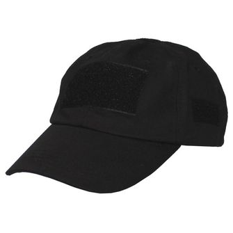 MFH Einsatz-Cap, mit Klett, schwarz