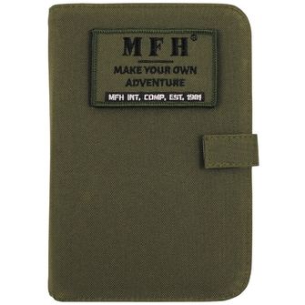 MFH A6 Notebooktasche, OD grün