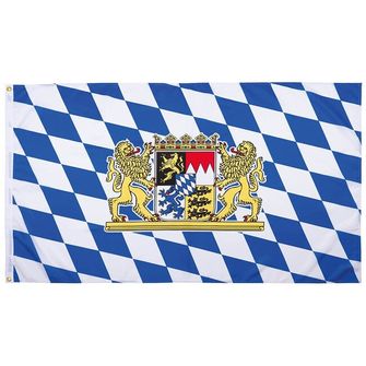 MFH Fahne Bayern mit Löwe, Polyester, 90 x 150 cm